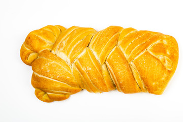 Pane di tipo Argentino su sfondo bianco