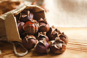 roasted chestnuts - 232785145
