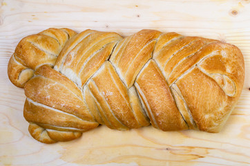 Pane di tipo Argentino su tagliere