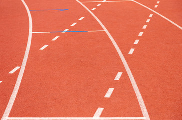 Running. Lines. Athletics. Sport. Stadium
