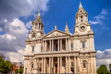 Fototapeta na wymiar St Paul's Cathedral, London, Great Britain.