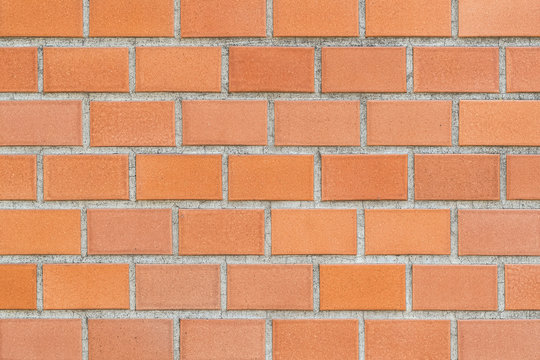 Red brick wall pattern and background