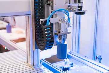 Robotic vision sensor camera system in intellegence factory