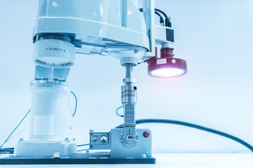 Robotic vision sensor camera system in intellegence factory