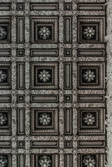 Marble Sculptured Ceiling in the English Chapel 