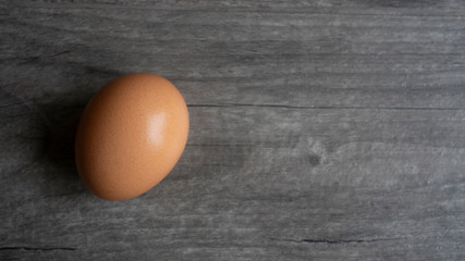 eggon wooden floor with copy space for text.