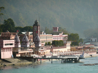 Ashram Parmarth Niketan in Rishikesh India