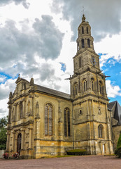 Fototapeta na wymiar Iglesia de San Patricio de Bayeux, Normandía, Francia