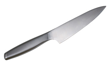 Kitchen knife isolated on white background