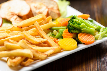 roasted chicken fillet