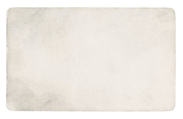 Vintage paper background isolated - (clipping path included)