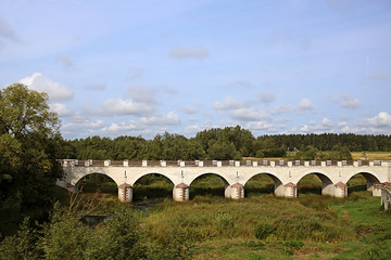 Naklejka premium Konuvere bridge was built in 1861. Estonia