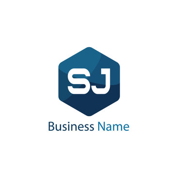 Initial Letter SJ Logo template design