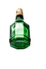 JUNAGADH-GUJARAT-INDIA-November,09-11-2018- Close up of whiskey bottle of brand Signature isolated...