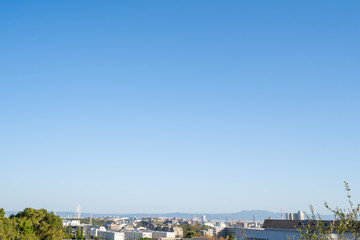 Obraz premium 大阪 吹田都市景観