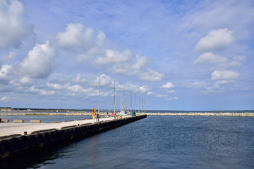 Fototapeta premium Fårösund auf der Insel Gotland in Schweden