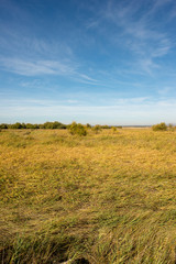 Fototapeta premium Landscape on daimiel tables with blue sky