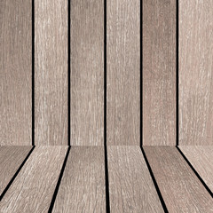 Brown wood fence and wood floor background
