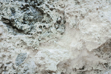 Stone texture background – wall of Limestone Cave in Syracuse, Sicily, Italy,