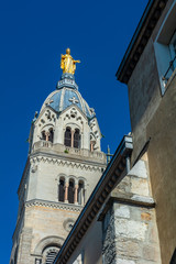 The Basilica of Notre Dame de Fourviere in Lyon