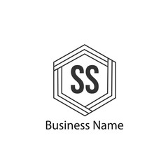 Initial Letter SS Logo template design