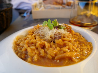Spanish Food. Rise Paella From Valencia, Spain