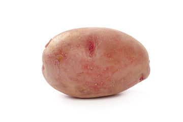 Potatoes isolated on white