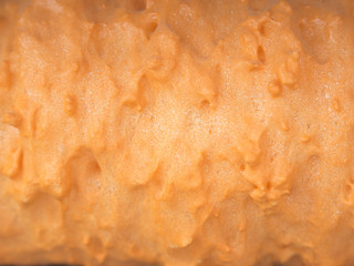Construction foam texture close up as background