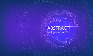 Abstract technology vector background.For business, science, technology design.