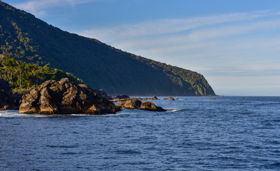 Mountains meet the Ocean
