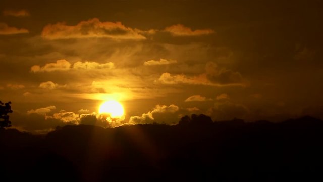 Sunrise time-lapse
