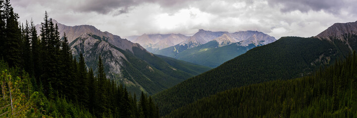 Vast Views of The Rocky Mountain and Cory's Pass