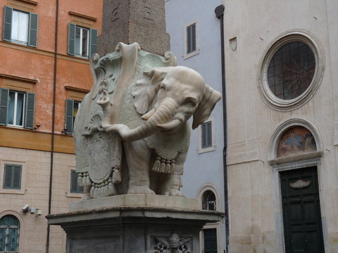 Elaphant  Bernin Rome