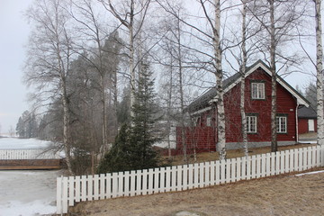 Fototapeta na wymiar Norway in winter