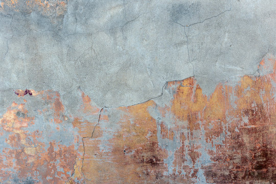 Old grunge concrete wall background or texture