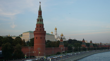 Obraz premium summertime the Red Square and Zaryadje Moscow