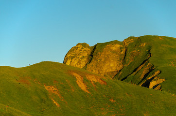 Sonnenuntergang am Nebelhorn