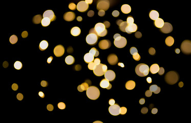 blurred abstract bokeh background with defocused circular lights