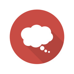 Chat icon. Voice speech bubble vector icon. Messages icon. Communicate symbol. Dialogue of people