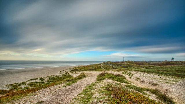 Dune in Denmark (long exposure)