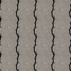 Seamless photo texture of some blur broken cement stone fragments