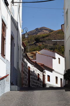 Strasse in Tejeda - Gran Canaria