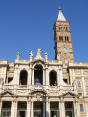 Fototapeta na wymiar Santa Maria Maggiore in Rome