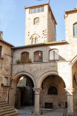 Fototapeta na wymiar Viterbo medieval center