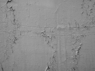 wall with peeling paint