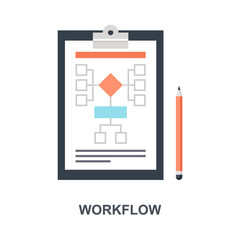 Workflow icon concept