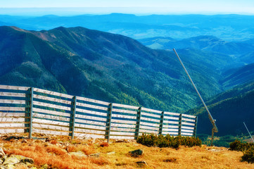 Fototapeta premium Mountain Low Tatras National Park.