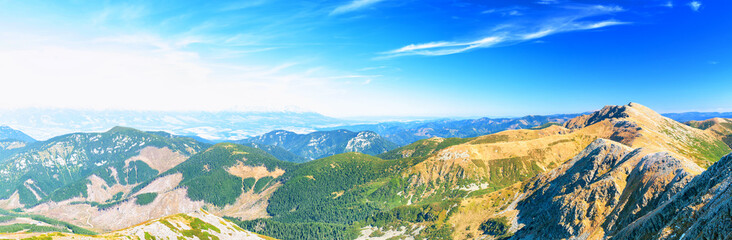 Fototapeta premium Mountain Low Tatras National Park