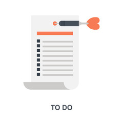 To do icon concept