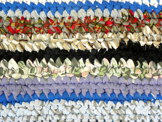 Ukrainian folk home textiles, handmade carpet